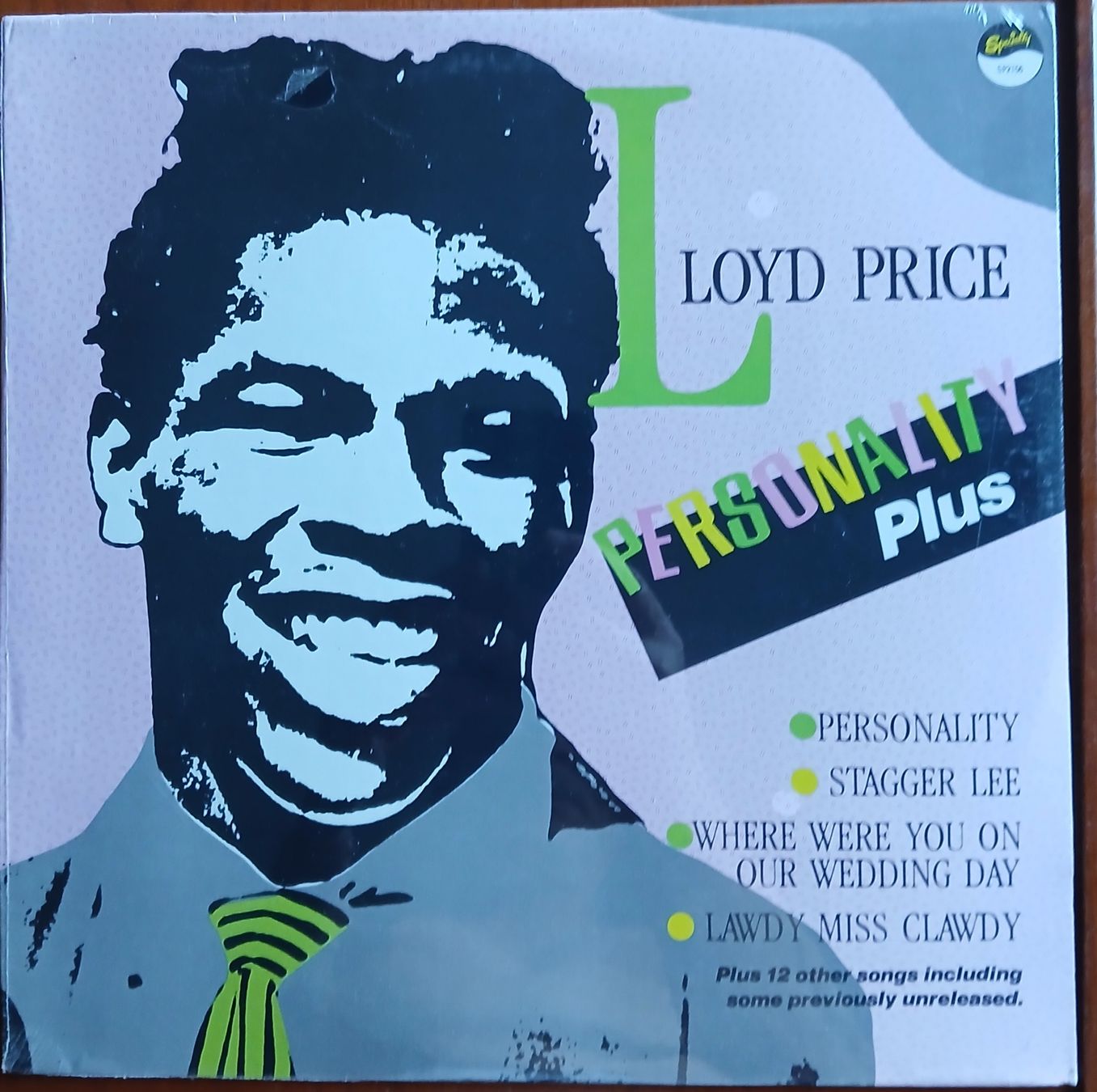 Dischi in vinile: LP - Loyd Price / Personality plus – Nuovo e nell'imballaggio originale da Lausanne venduto da Soulbrother