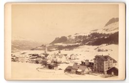 Fotografie Parpan, Blick über den Ort i