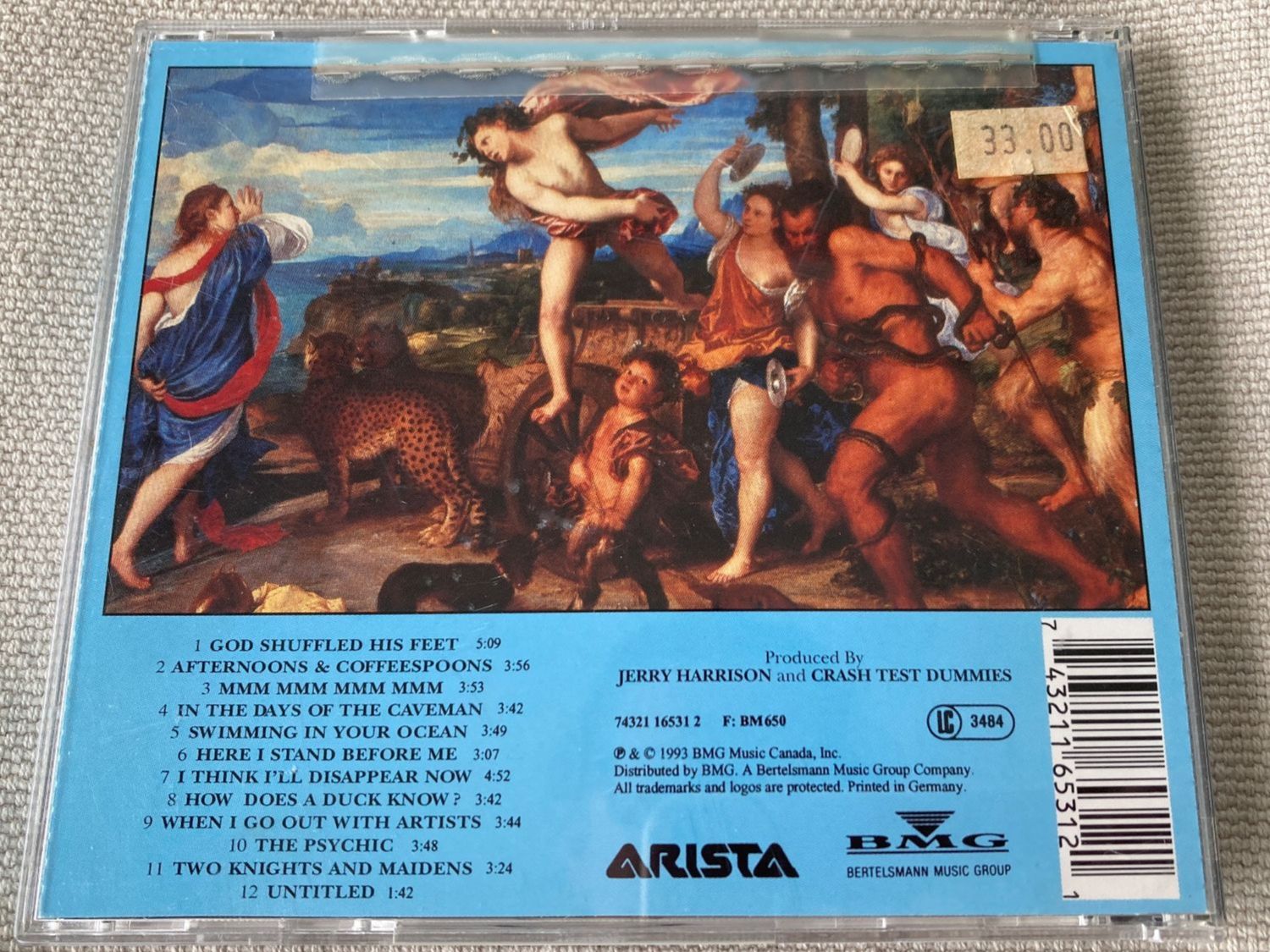 CDs: CD, Crash Test Dummies, God Shuffled His Feet – Gebraucht aus Baden von Yoyo1 1