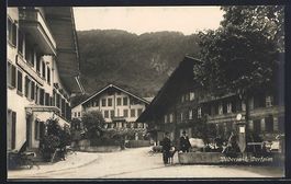 AK Wilderswil, Dorfplatz