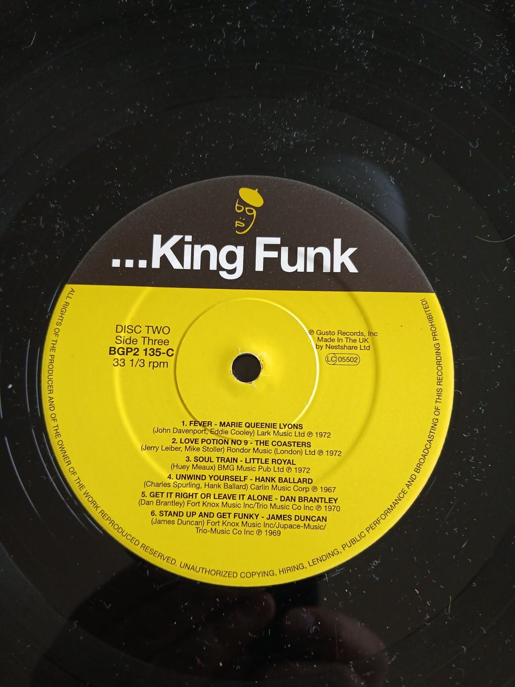 Schallplatten: King Funk Vinyl – Gebraucht aus Worb von Osterthal 5