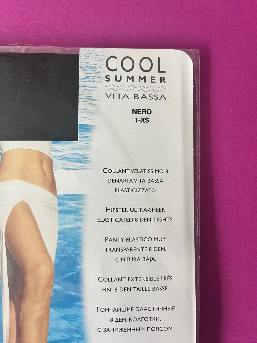 Calze & Collant: Strumpfhose Cool Summer, Philippe Matignon, Grösse 36/38 – Nuovo e nell'imballaggio originale da Rudolfstetten venduto da gst_g7xl 1