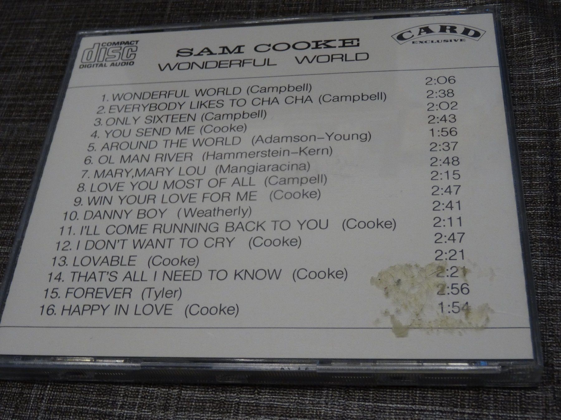 CD: Sam Cooke - Wonderful World CD – Usato da Olten venduto da Disc-Ausverkauf 1