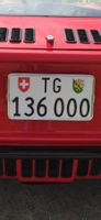 Autonummer Kontrollschild TG Thurgau