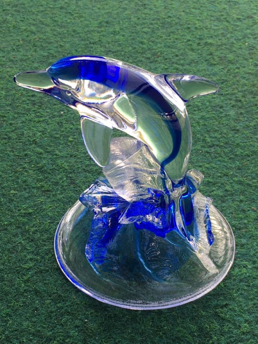 Figuren: Glas - Delfin – Gebraucht aus Wangen b. Olten von Finolino28 2
