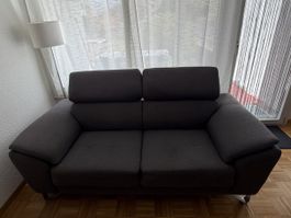 2-er Sofa Grau/ Top Zustand
