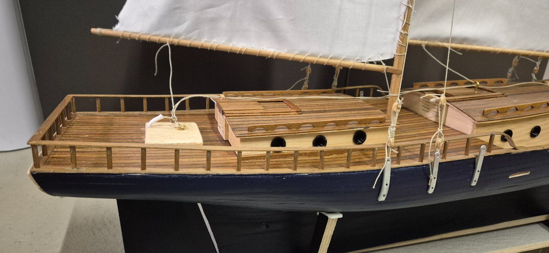 Modellismo RC: Modellsegelschiff Zweimaster – Usato da Tägerig venduto da f21CD17 3