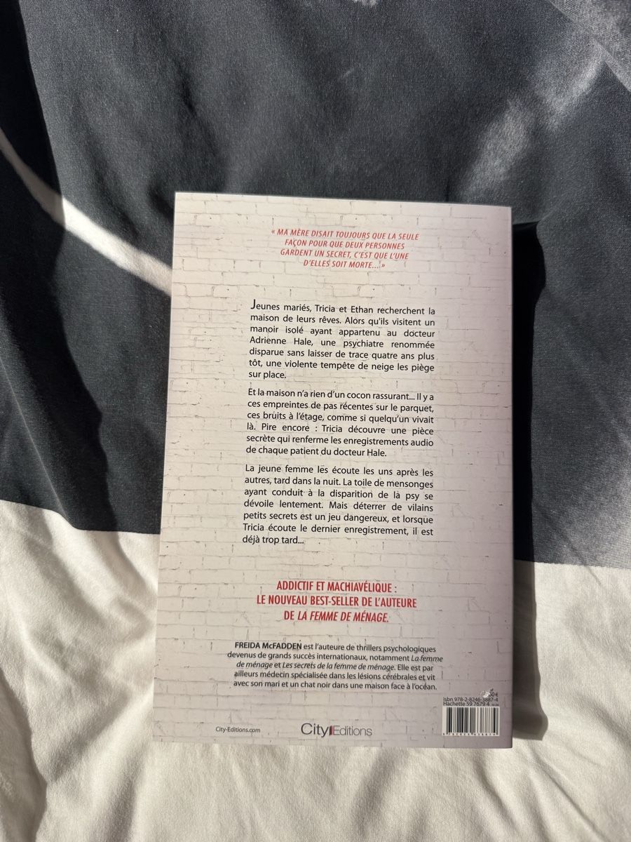 Libri: Livre la psy Freida McFadden neuf – Nuovo e nell'imballaggio originale da Porrentruy venduto da fee_24 1