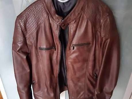 Jacken: Très beau blouson NEUF cuir véritable, taille M – Gebraucht aus St-Légier-Chiésaz von zmut72