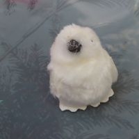 ❄️ Pingouin décoratif blanc,