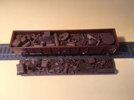 H0 2er-Set-Ladegut passend zu Eanos-Wagen Märklin/Roco
