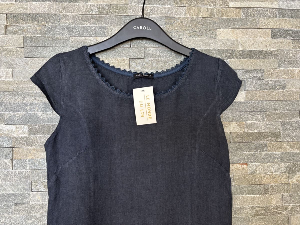Vestiti: LE MONDE DU LIN - Robe Navyblue - NEUF! – Nuovo e nell'imballaggio originale da Chardonne venduto da teenyweeny 1