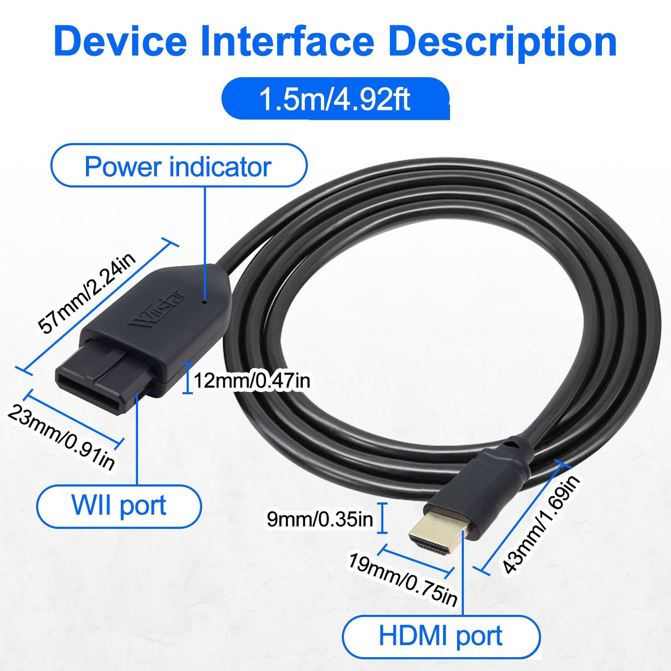 Nintendo Cavi: HDMI Adapter Cable for SNES/GameCube/N64 Consoles – Nuovo (secondo la descrizione) da Glattbrugg venduto da har_jgc7 1