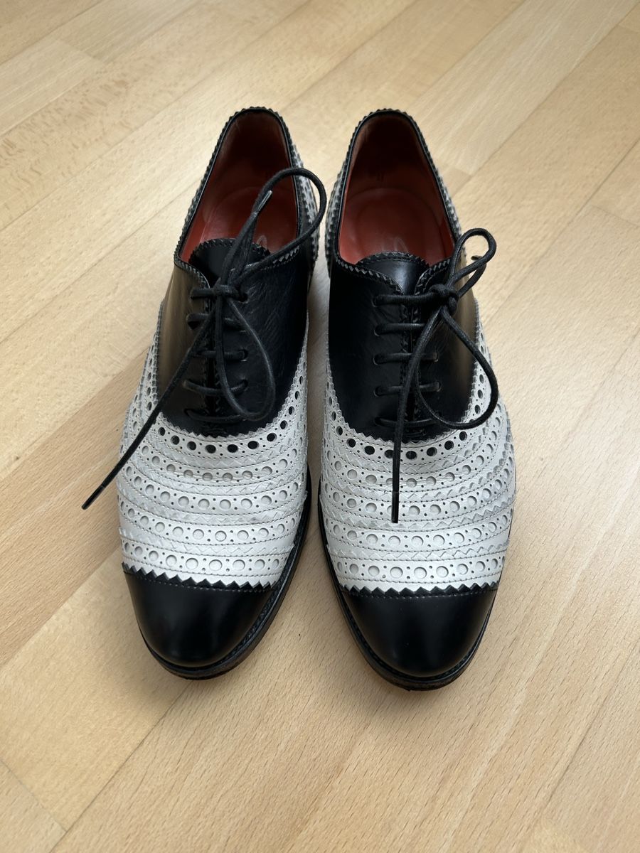 Santoni Scarpe da donna: Schnürschuh Santoni Gr. 37,5 – Usato da Reinach BL venduto da meinstil
