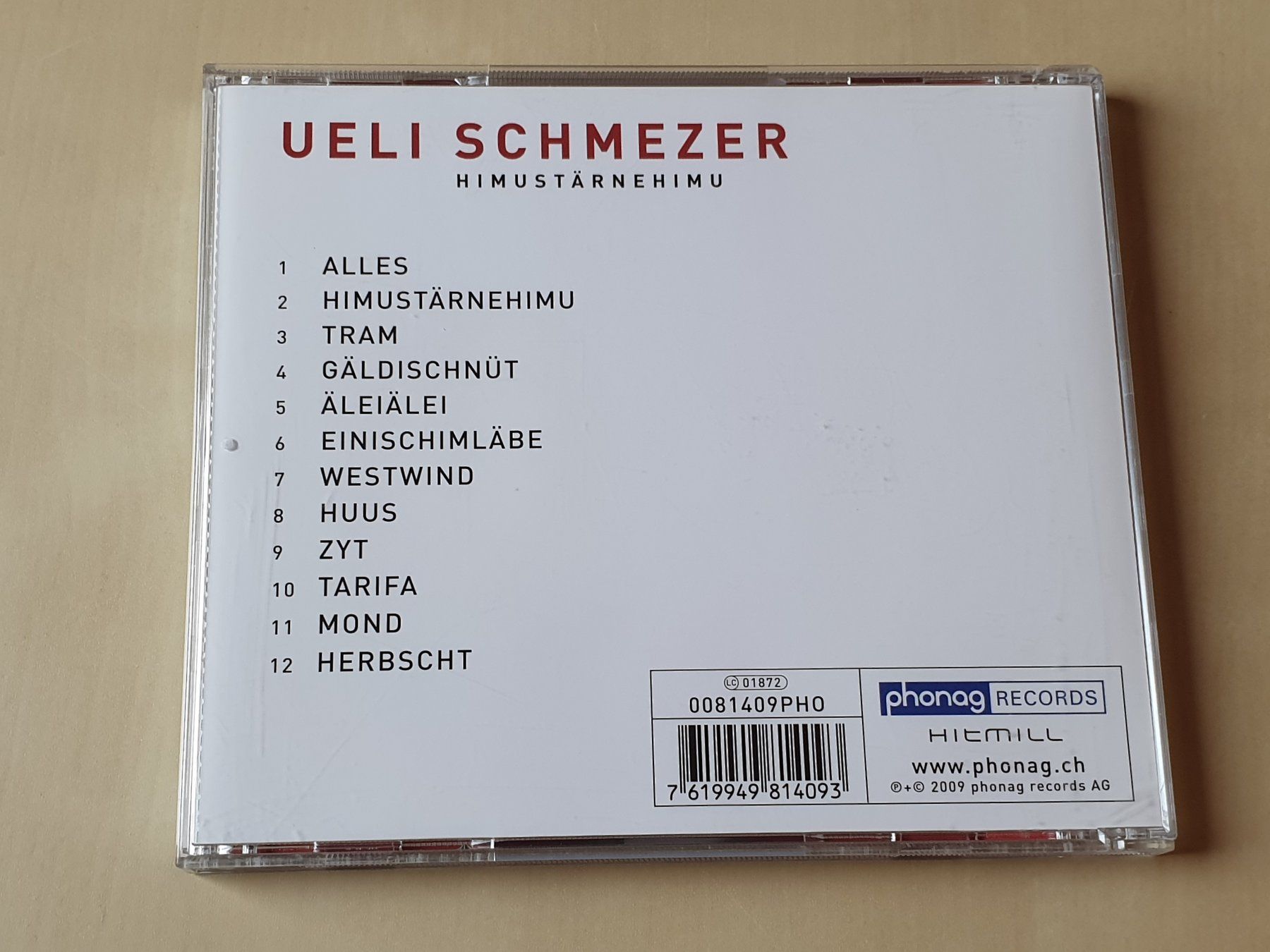 CD: Ueli Schmezer Himustärnehimu – Usato da Stansstad venduto da collectorsshop 1