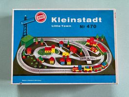 Vintage Kleinstadt Holzbahn Heros Nr. 470 Sammler Baukasten