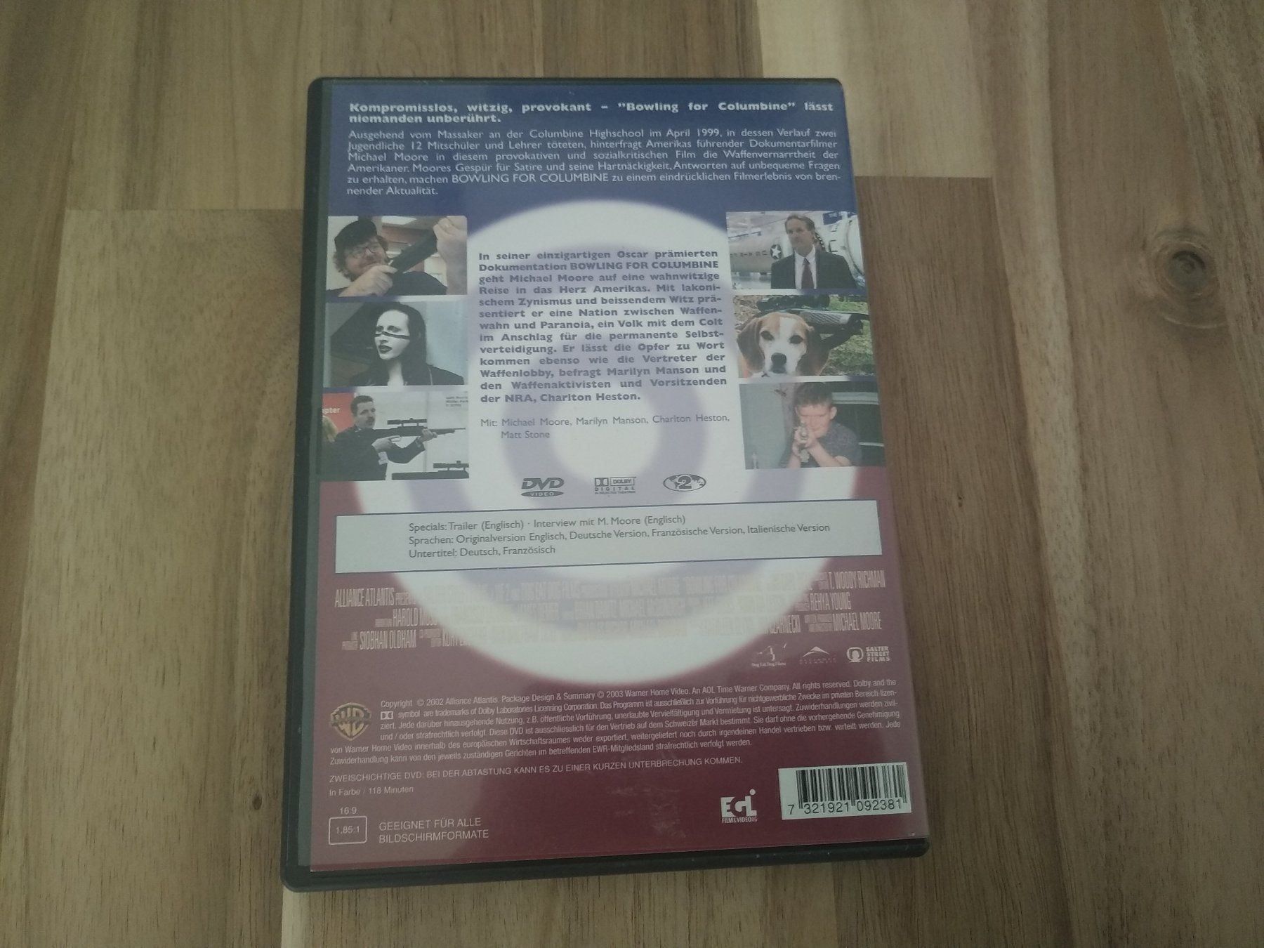Alle DVDs: Bowling for Columbine – Gebraucht aus Olten von prusik02 2