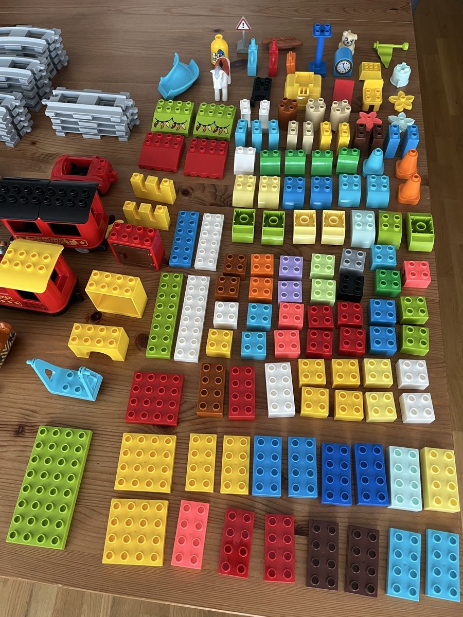 Lego Giocattoli: Lego Duplo Schienen und Bausteinen – Usato da Wil SG venduto da mar_2jrf 4