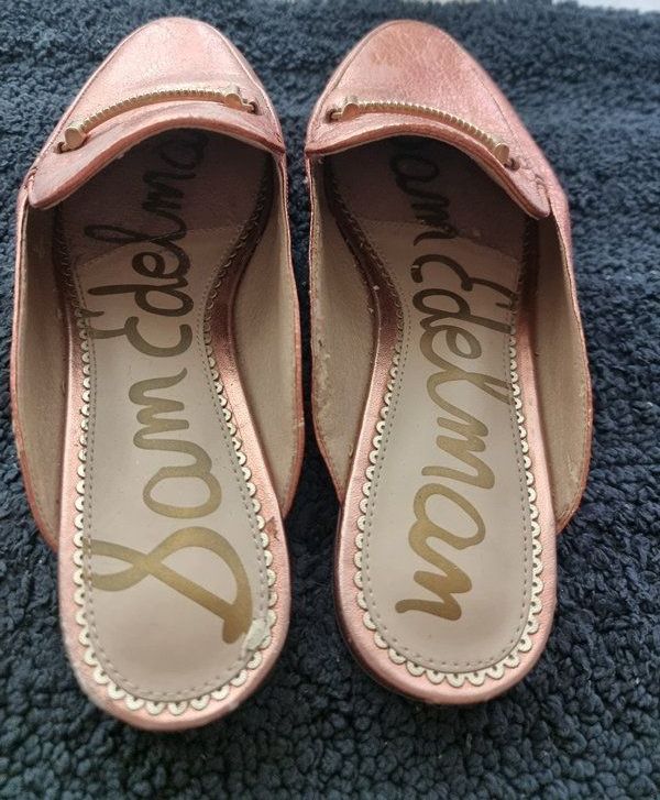 Sam Edelman Damenschuhe: SAM EDELMANN SLIPPER roségold / kupfer Gr 38 – Gebraucht aus Basel von Mamaree 3