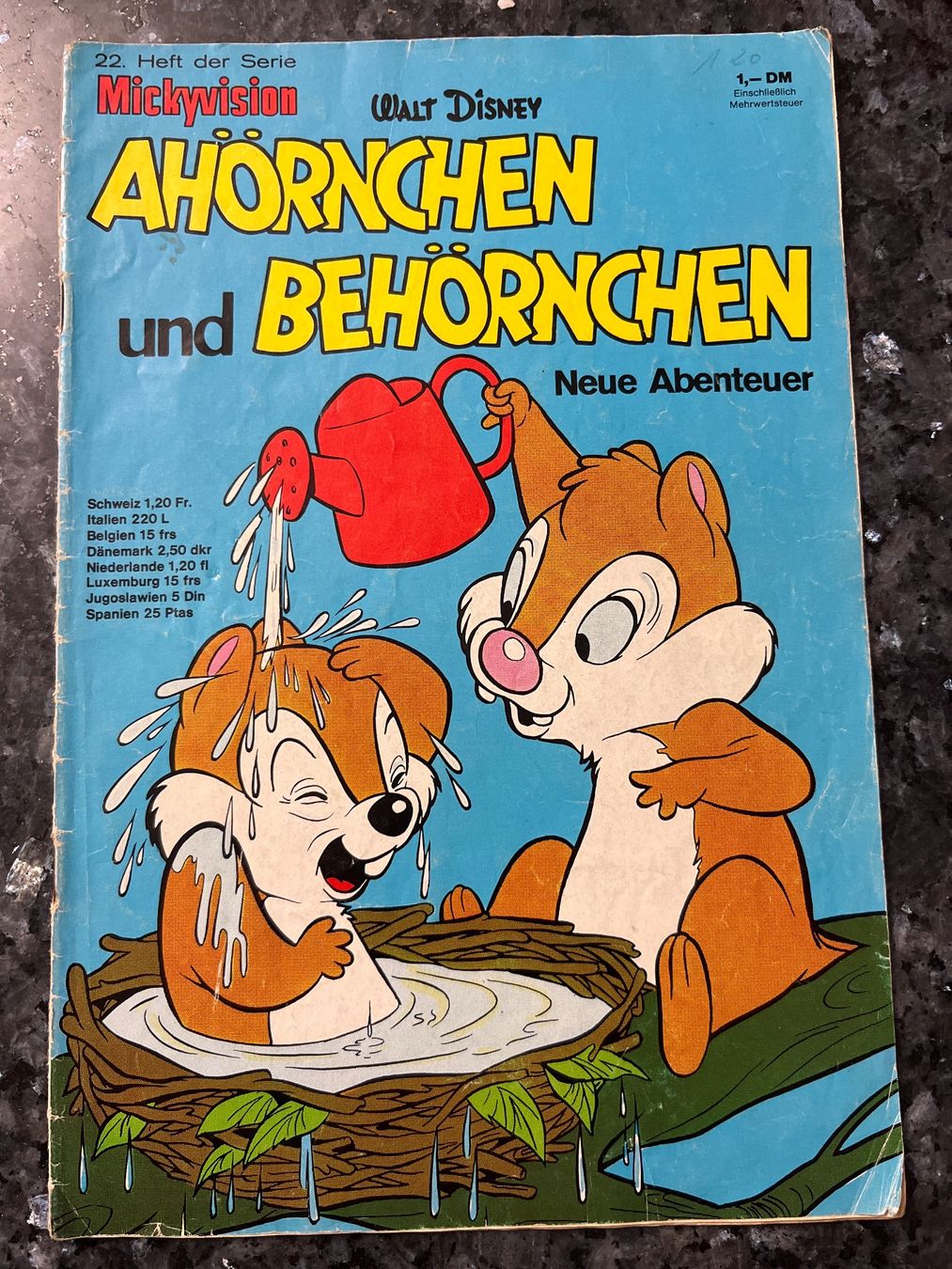 Fumetti: Ahörnchen und Behörnchen Nr. 22 1970 Comic Heft – Usato da Goldach venduto da SSRConzept