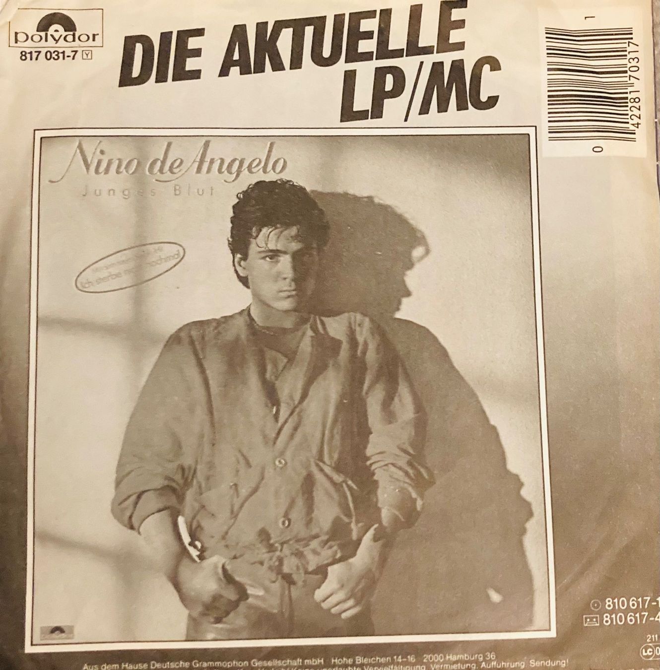 Dischi in vinile: Nino de Angelo - Jenseits von Eden – Usato da Horn venduto da enigma66 1