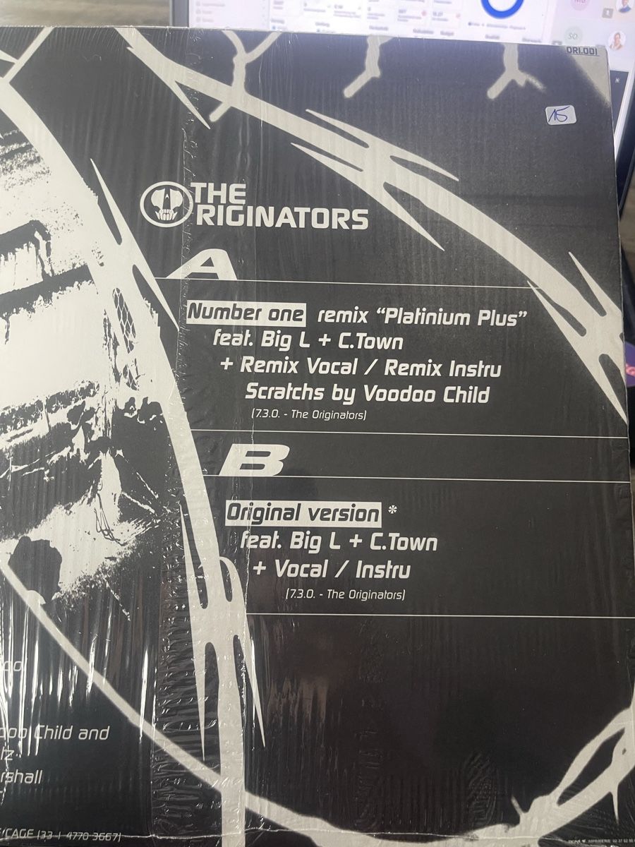 Dischi in vinile: The Organiators feat BIG-L / platinium plus  – Usato da Dagmersellen venduto da stonefinger 1