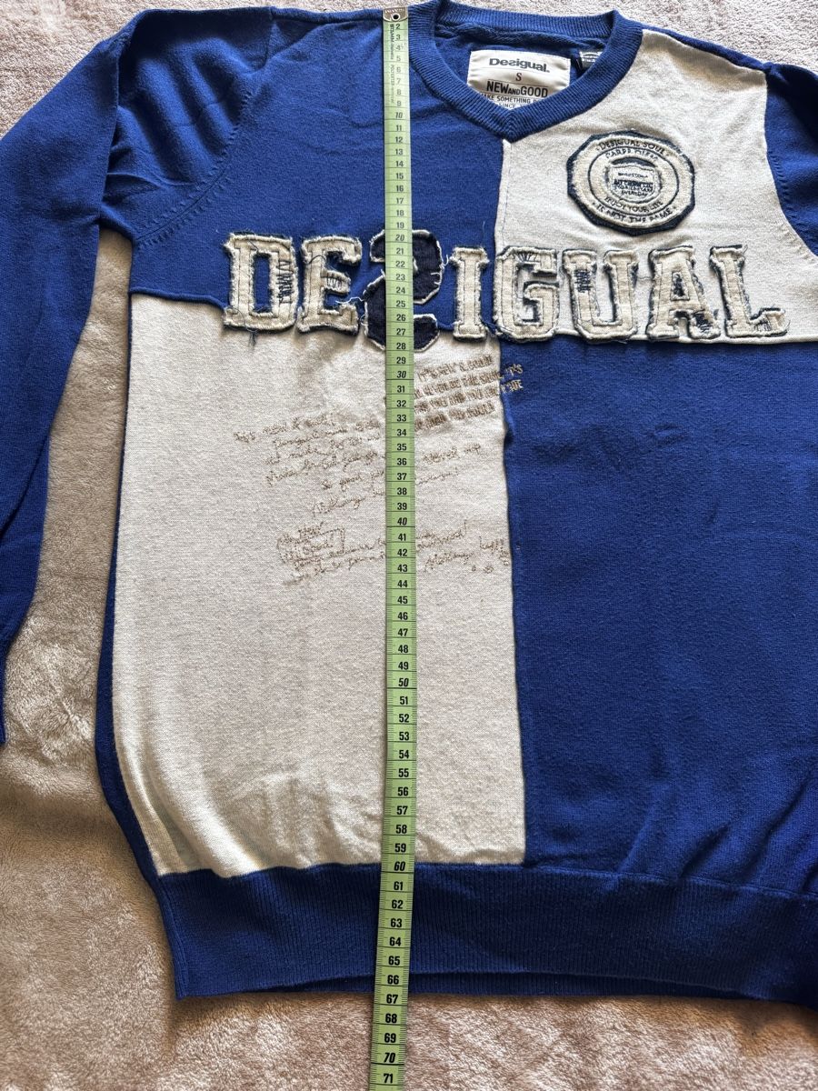 Desigual Maglioni & Felpe: Desigual Pullover, Gr. S, blau/beige – Usato da Kehrsatz venduto da Chrauer 5