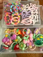 20 Paar niedliches Haargummi/Spangen-Set- Accessoires