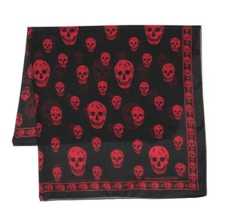 Foulard & Sciarpe: Alexander mcqueen Seidenschal – Usato da Basel venduto da lafleur2663