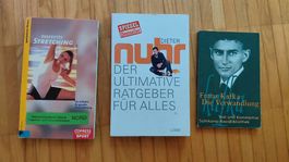 3 verschiedene Bücher
