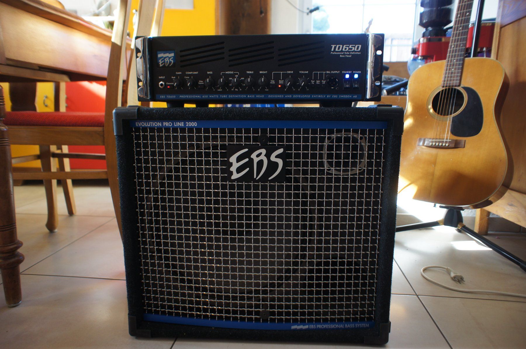 Ebs Amplificatori: Bassanlage, EBS, ET-650 Top & EBS-300 Box – Usato da Pfäffikon ZH venduto da Tomfrichtle