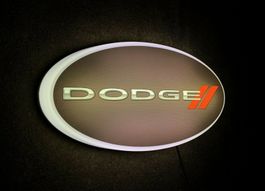 DODGE LED Leuchtreklame Vintage Style