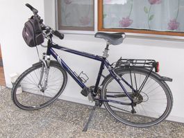 Herren Fahrrad BC DP Pro 28" Gr.48 mit Vorhängetasche & Korb