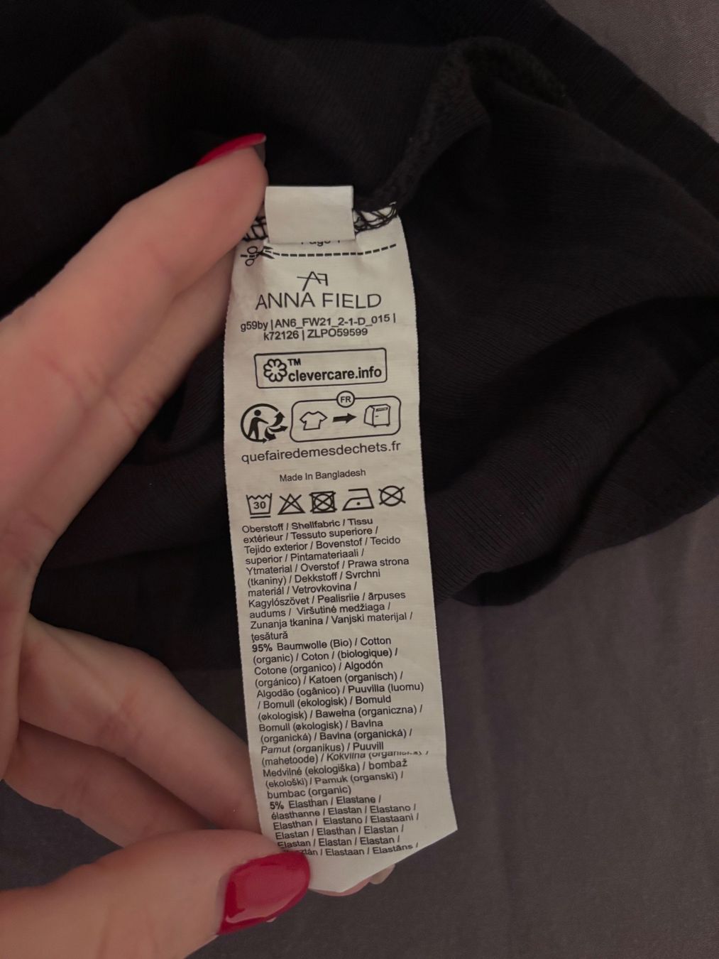 Anna Field T-shirt: Anna Field shirt, size S – Usato da Airolo venduto da Eli90A 2