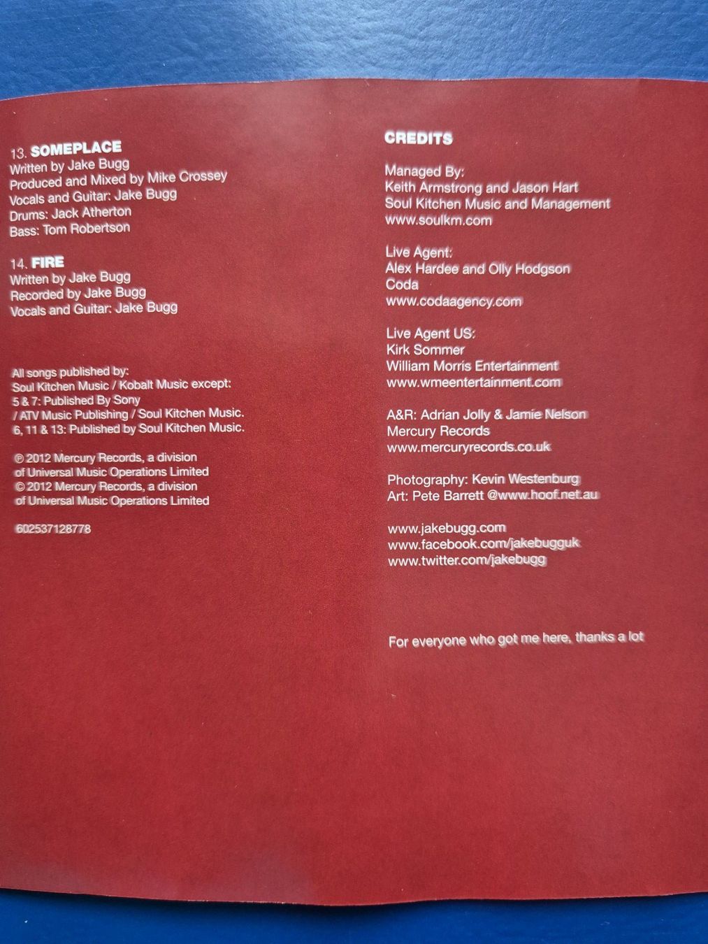 CD: Musik CD Jake Bugg – Usato da Seewen SZ venduto da SuperpumaDisplayTeam 4