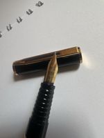 Füller Waterman Expert Schwarz Gold guter Zustand