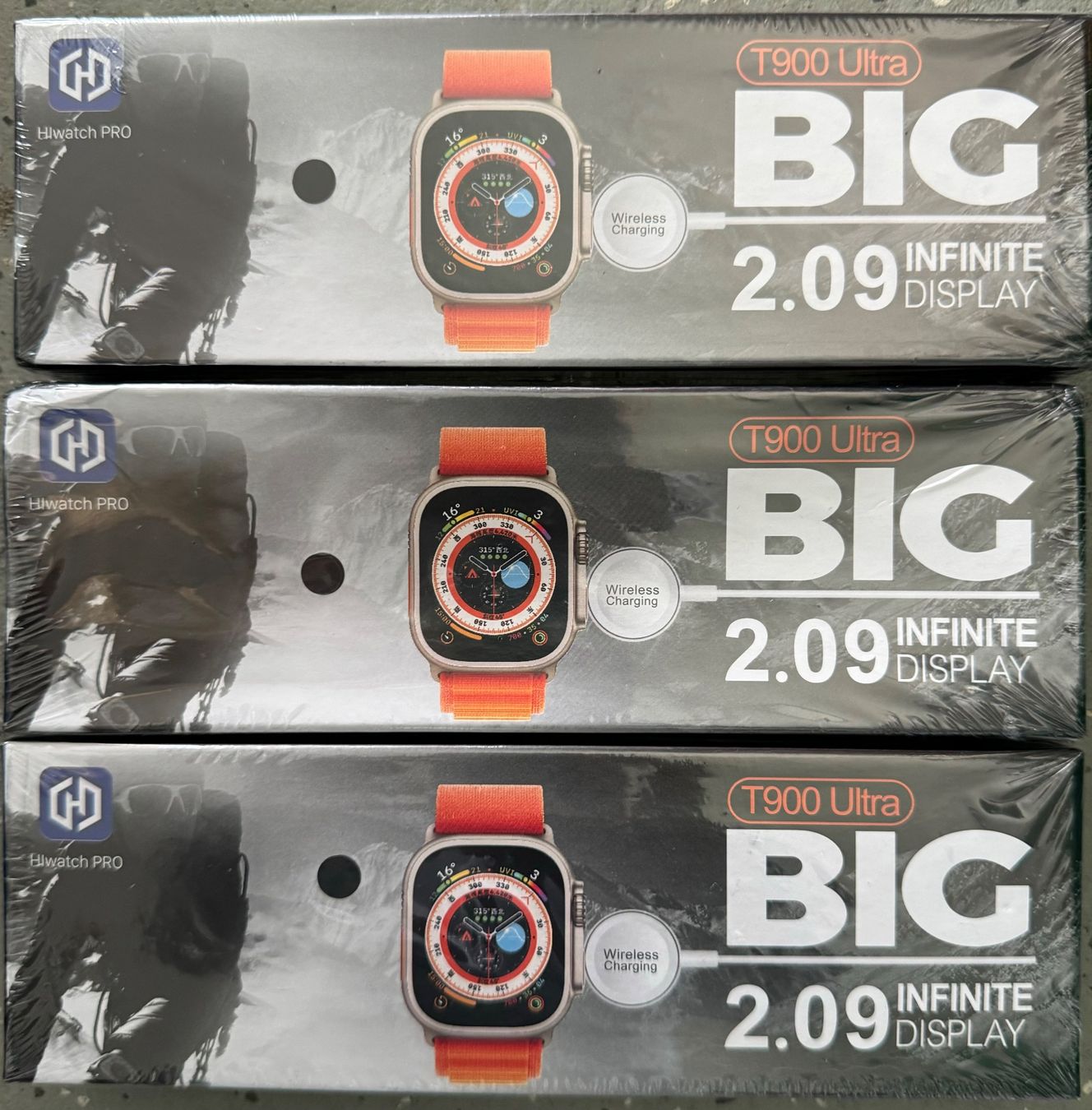 Smart Smartwatch: Smartwatch T900 Ultra – Nuovo e nell'imballaggio originale da Marly venduto da may_j75b 3