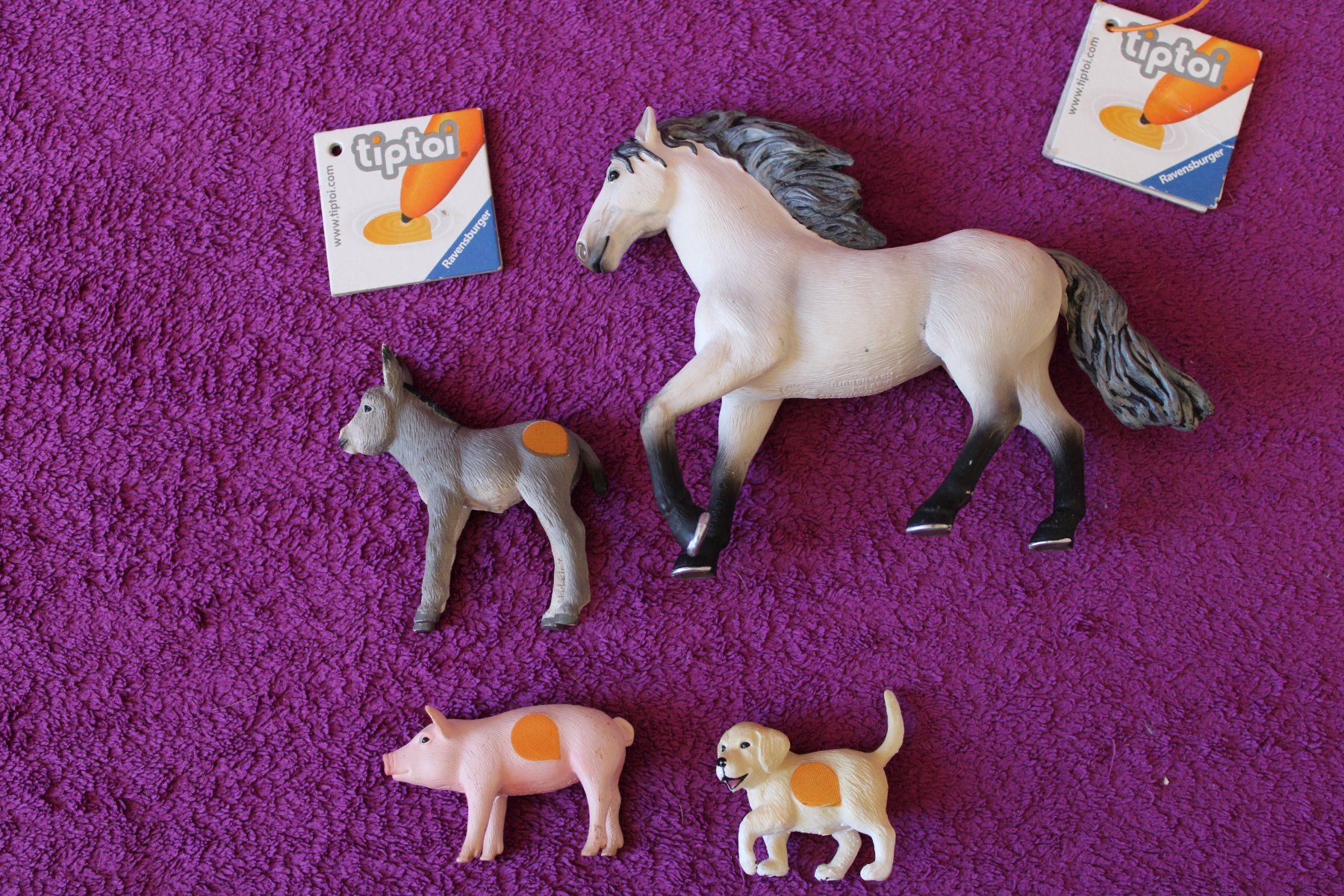 Tiptoi Giocattoli: tiptoi Spielfiguren Set mit 4 Tieren – Usato da Müllheim Dorf venduto da Seeeule01 2