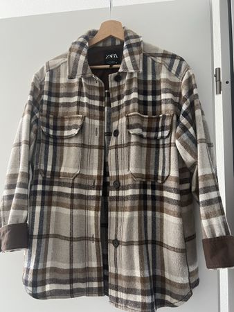 Zara Flanell Hemd Jacke, Grösse S, Top Zustand!