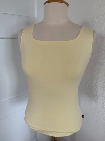 Colora Damen Shirt, Viskose, Gr. XS, Hellgelb, NEU