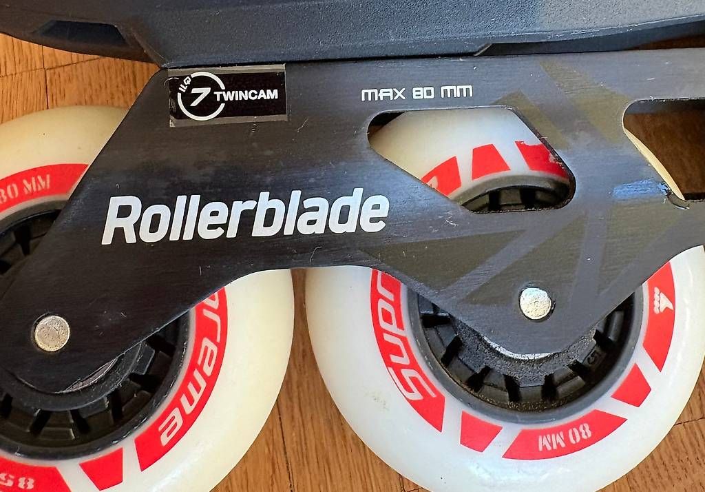 Pattini in linea & Pattini a rotelle: Rollerblade Twister XT Edge black/red warm Premium – Usato da Adligenswil venduto da Johnsepia 2