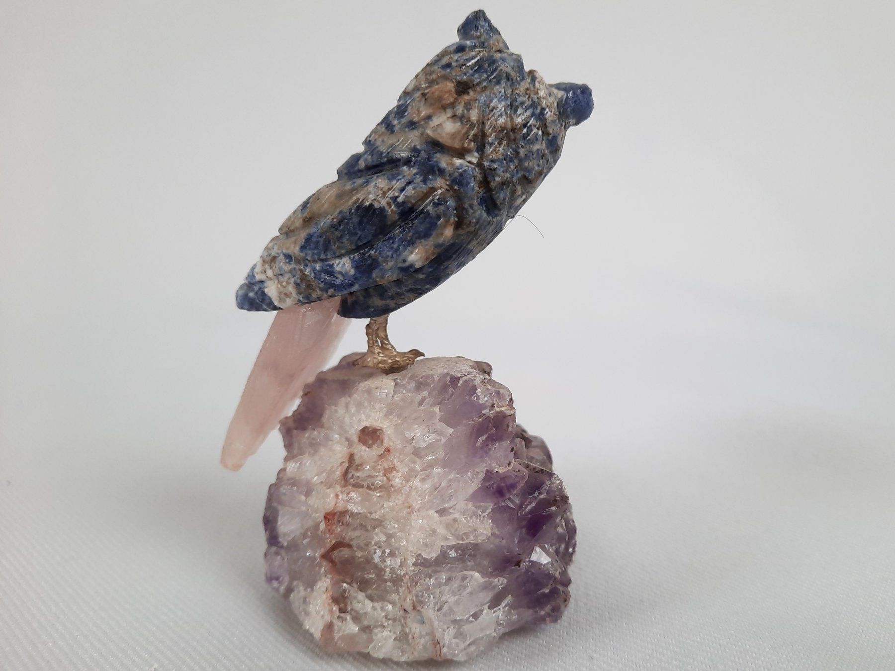 Pierres précieuses: Amethyst mit Vogel 2 Stück – D'occasion à Beinwil am See par Restwert_Beinwil 5
