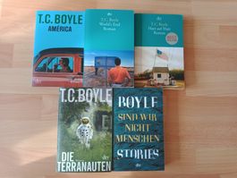 5x T.C. Boyle Romane Roman Bellestristik