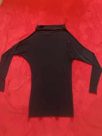 Schwarzes leichtes Herbst-Kleid, Grösse M, Top Zustand