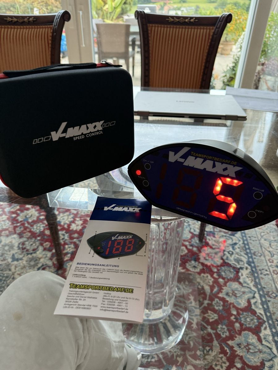 Misurare: V-MAXX Radar Fussball – Nuovo (secondo la descrizione) da Balsthal venduto da ArtOfTennis 1