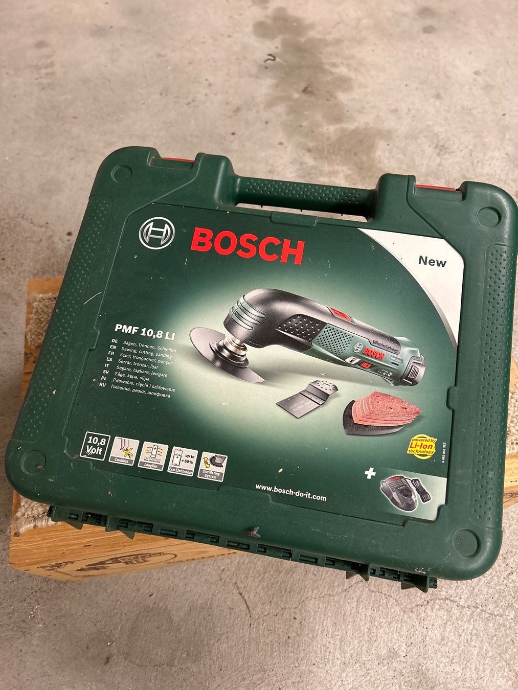 Bosch Alle Werkzeuge: Bosch PMF 10,8 LI Akku-Multifunktionswerkzeug – Gebraucht aus Sax von  3