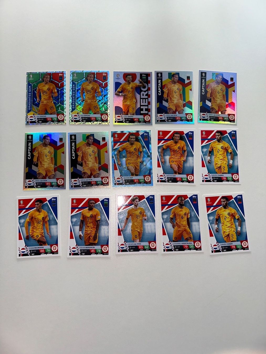 Topps Cartes à collectionner: Topps EM Karten Niederlande – Neuf (Voir description) à Binningen par joe_6bf6