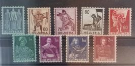 4052) 243-251, Historische Bilder postfrisch Satz