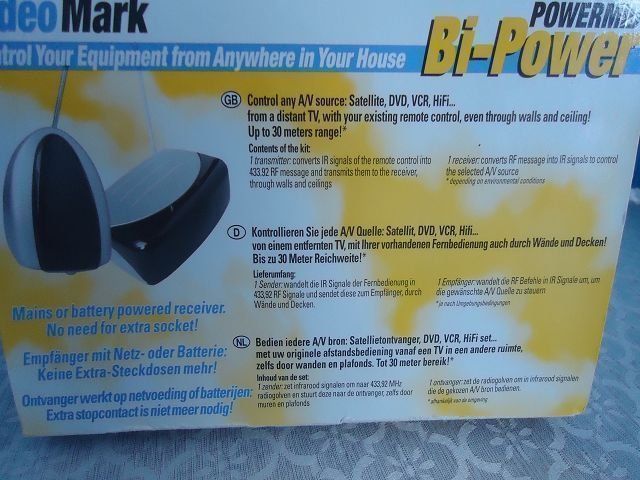 Laufwerke & Adapter: PowerMid Bi-Power, Satellit, DVD,VCR.. – Neu und originalverpackt aus Ergisch von Haemmerli59 2
