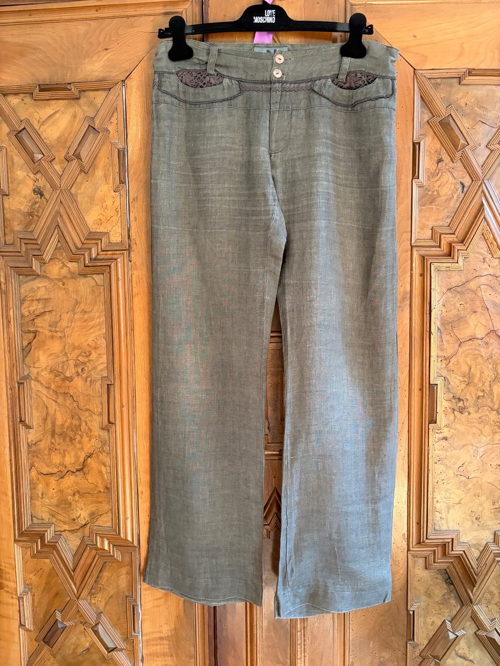 Nile Pantaloni: NILE Hose Gr. S  100 % Leinen – Usato da Interlaken venduto da Bona55